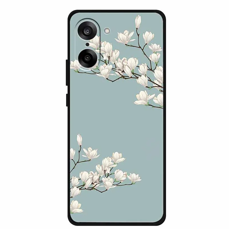 Sleek Black Soft Silicone Shockproof Phone Case