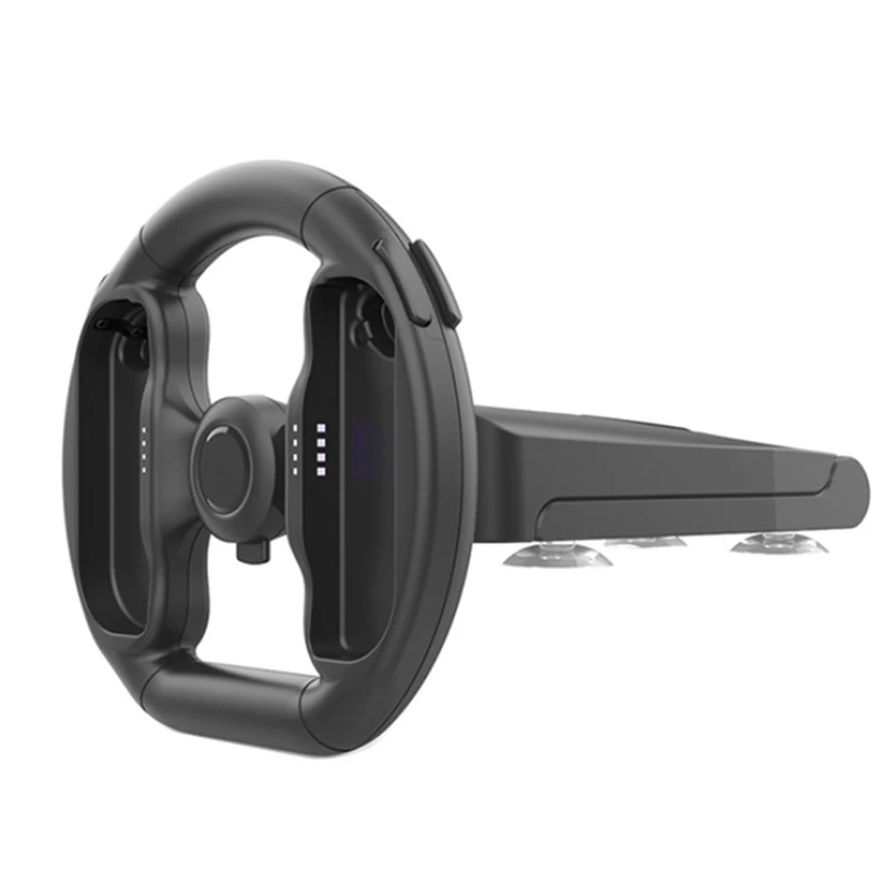 

Realexperience For Switch Joy-Con Steering Wheel For Racing Game Nintendo Switch Steering Wheel Joy-Con Controllerhandle Durable