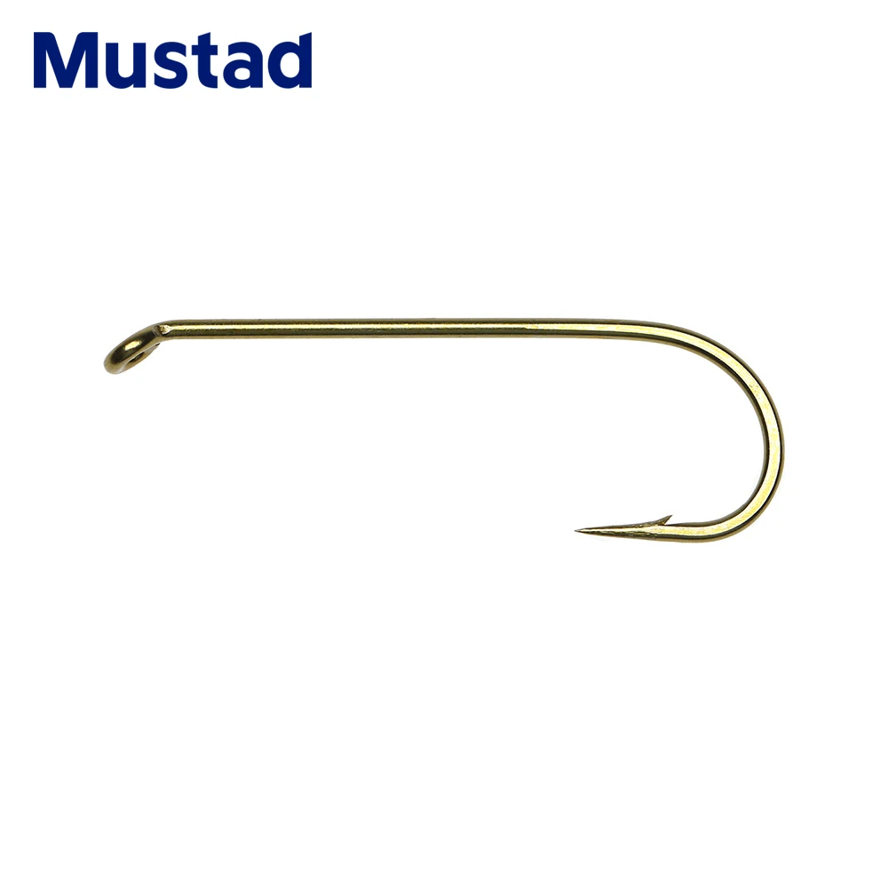 Mustad 30PCS Bronze Finish Streamer Signature Fly Fishing Hook 2X Strong 3X  Long Shank Micro Barb Ringed Eye Forged Trout Hooks - AliExpress