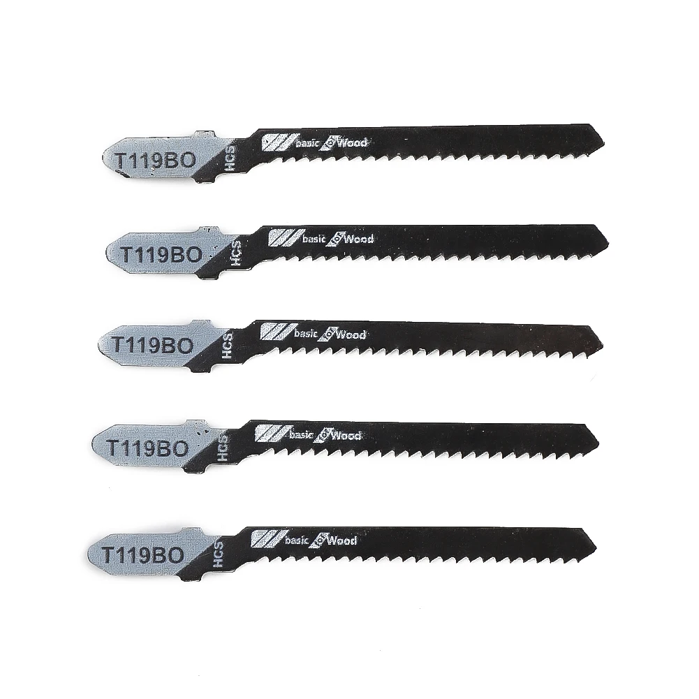 

5pcs/set Jigsaw Saws Blades Reciprocating Saw 3" 12TPI HCS T-Shank Saw Blades 12TPI Blades For Wood Metal Cutting Tools