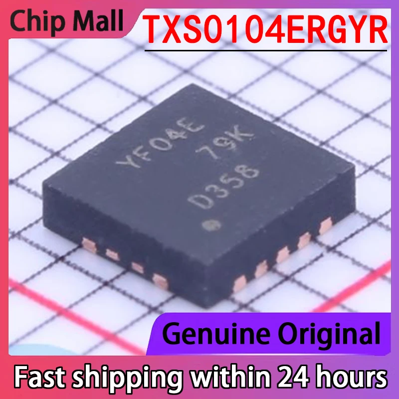 

10PCS Brand New Original TXS0104ERGYR VQFN14 Packaged 4-bit Bidirectional Voltage Level Converter Genuine
