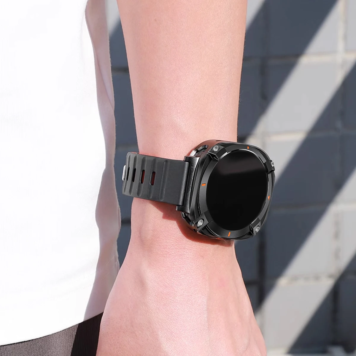 Luxury Armor Aluminium Watch Case with Screen Protector - Premium Metal Cover