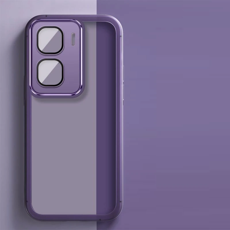 Shookproof Plating Silicone Back Cover