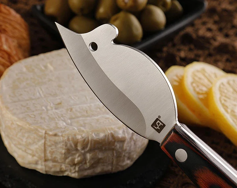 Description Picture 3 of itemCheese Knife Stainless Steel Multifunction Baking Tools Pizza Butter Cutter Fruit Knife Kitchen Gadgets Charcuterie Board Tools