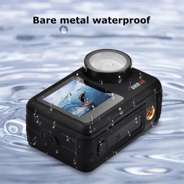 Action Camera 4k Waterproof  4k 60fps Eis Action Camera - Sports & Action  Video Cameras - Aliexpress