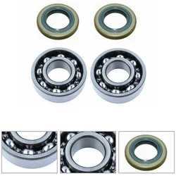 Crank Crankshaft Bearings Set Chainsaw Oil Seal Kit For 51 55 254 257 262 357 359 Chainsaw Crankshaft Bearing