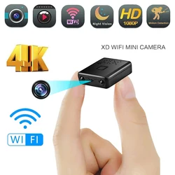 New Mini Camera XD Pro Full HD 4K WiFi 5G Night Vision Remote Security Monitoring Home Protection Waterproof Video Recorder