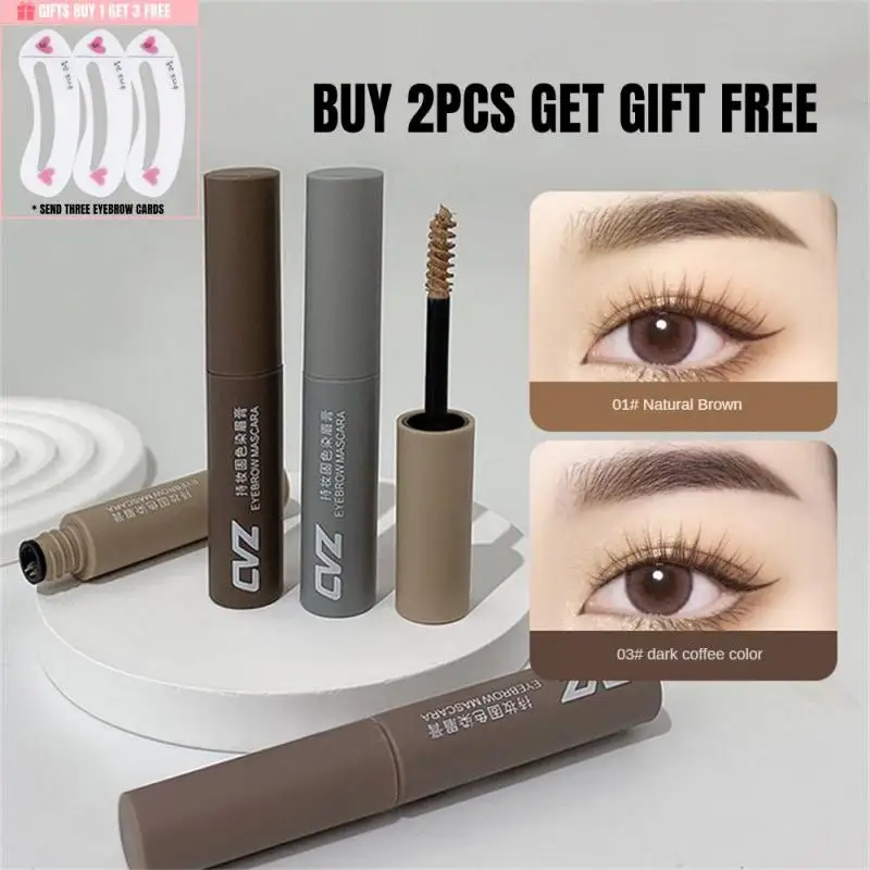 

Professional Eyebrow Dyeing Cream 4 Colors Eyebrow Enhancer Brow Enhancers Tint Makeup Eyebrow Brown With Brow Brush Tools