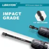 Libraton 6PCS Impact Grade Socket Adapter Set 3" & 6" Drill Socket Adapter Socket Driver Adapter Drill Socket Adapter Extension 5
