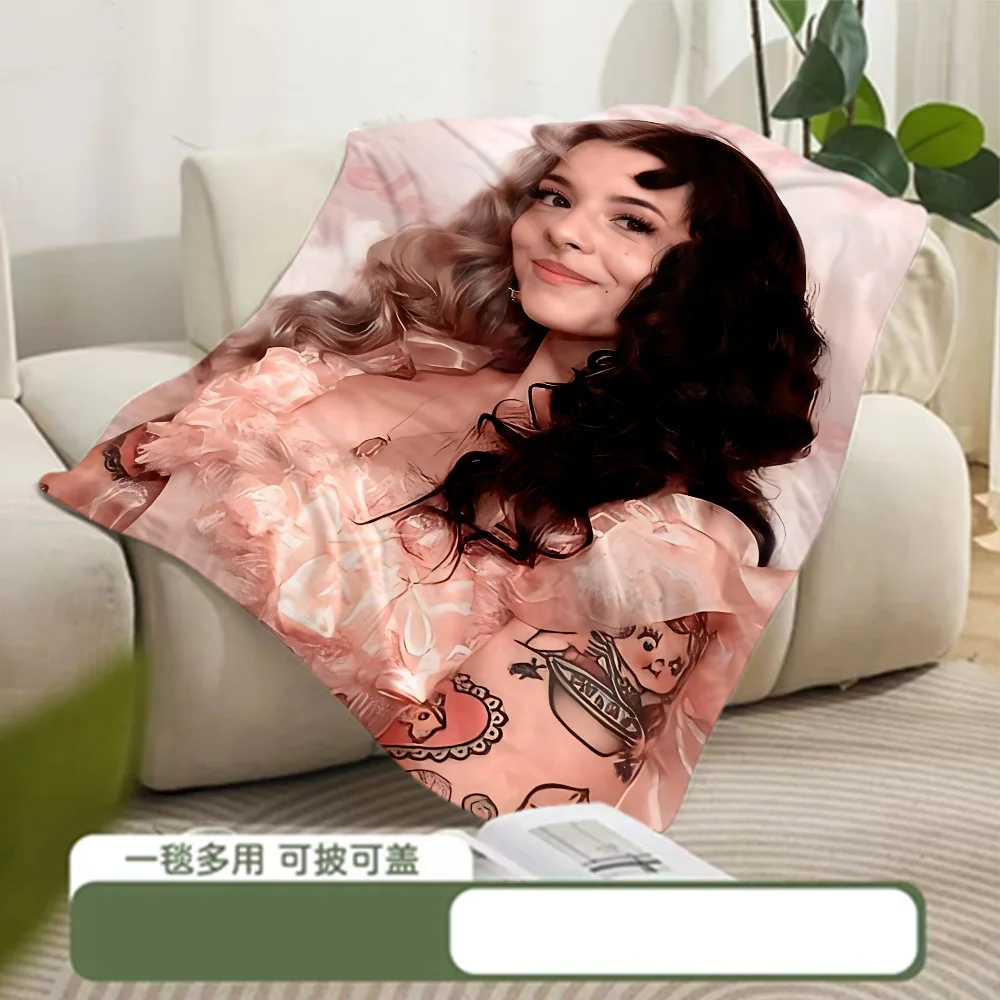 Printed Blanket Picnic Blanket Melanie Martinez Musics Warm Blanket Soft and Comfortable Home Travel Birthday Gift 3