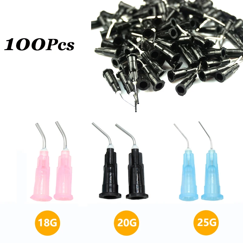 

Dental Endo Irrigation Needle Tip Root Canal Lateral Irrigation Needle Dental Tooth Cleaning Accessories 100Pcs