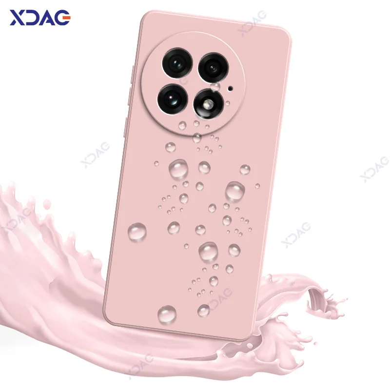 Original Mobile Phone Cases for OnePlus 13 OnePlus13 5G 6.82" 360 Soft Luxury Square Liquid Silicone Back Covers Waterproof Bags phone case phone protector cover phone waterproof case