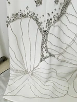 HIGH STREET Newest 2026 Designer Vestido Women's Long Sleeve Luxurious Crystal Diamonds Beaded Long Maxi Dress - Image 5