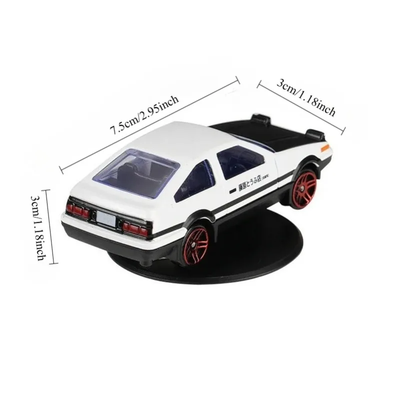 Realistic Rotating Tail Swing Drift Car Ornament - Anti-Slip Interior Dashboard Decoration Toy