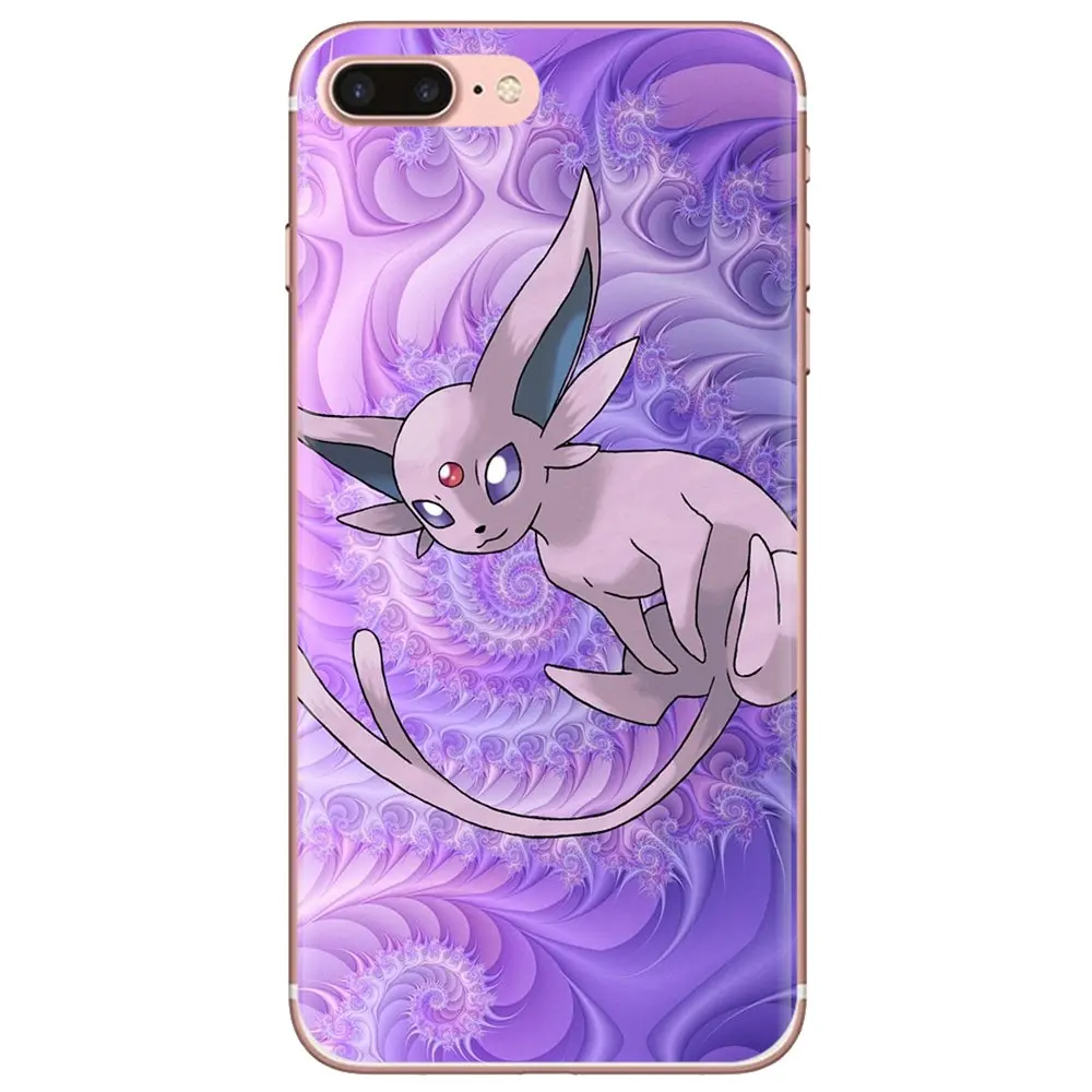 TPU Case Cover For Meizu M6 M5 M6S M5S M2 M3 M3S NOTE MX6 M6t 6 5 Pro Plus U20 cute cartoon anime espeon meizu phone case with stones craft Cases For Meizu