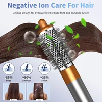 Styler à air chaud professionnel 6 en 1, ions négatifs, ensemble de coiffure multi-usages pour des boucles automatiques, outils de coiffage, meilleur cadeau pour les femmes 4