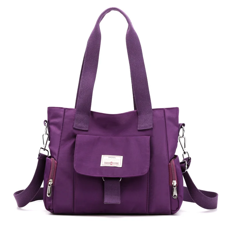 2022 New Women's Handbags Multi-layered Lightweight One-shoulder Messenger Bag Oxford Cloth Large-capacity Women's Handbag 