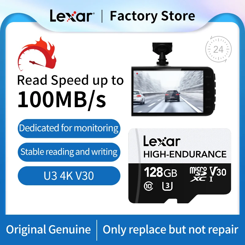 Lexar Micro SD Card High Endurance TF Cards 128GB 32GB 64GB Memory Card