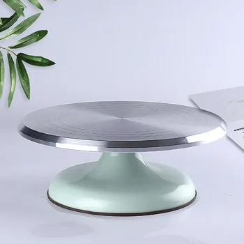 10-Inch Aluminum Alloy Cake Turntable 1