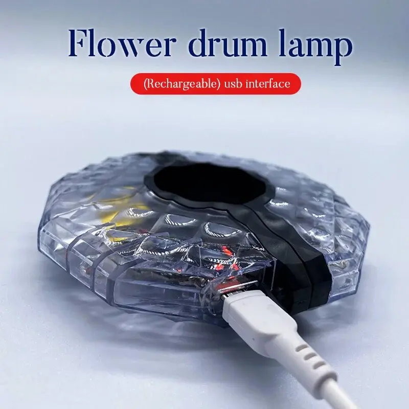 flintronic Luci dei Raggi della Bicicletta, 4 Pezzi Luci per Ruote LED per Bici, Luci a LED per Bici, Luce per Raggi per Bici Impermeabile, 3 modalità Lampada Flash