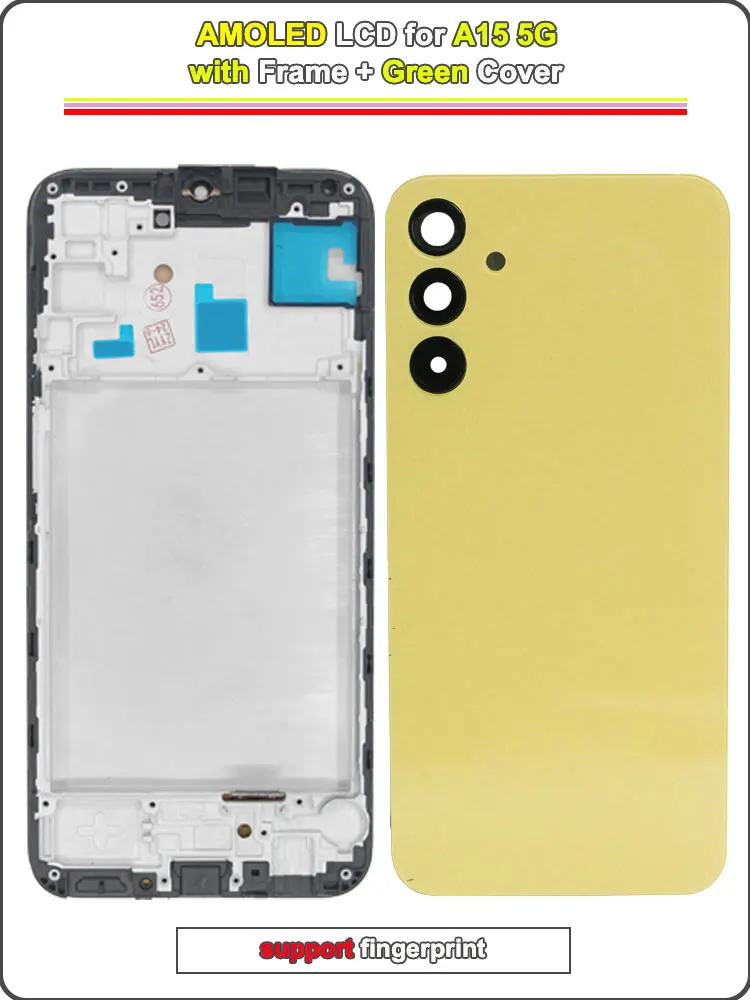 AMOLED F Green Cover
