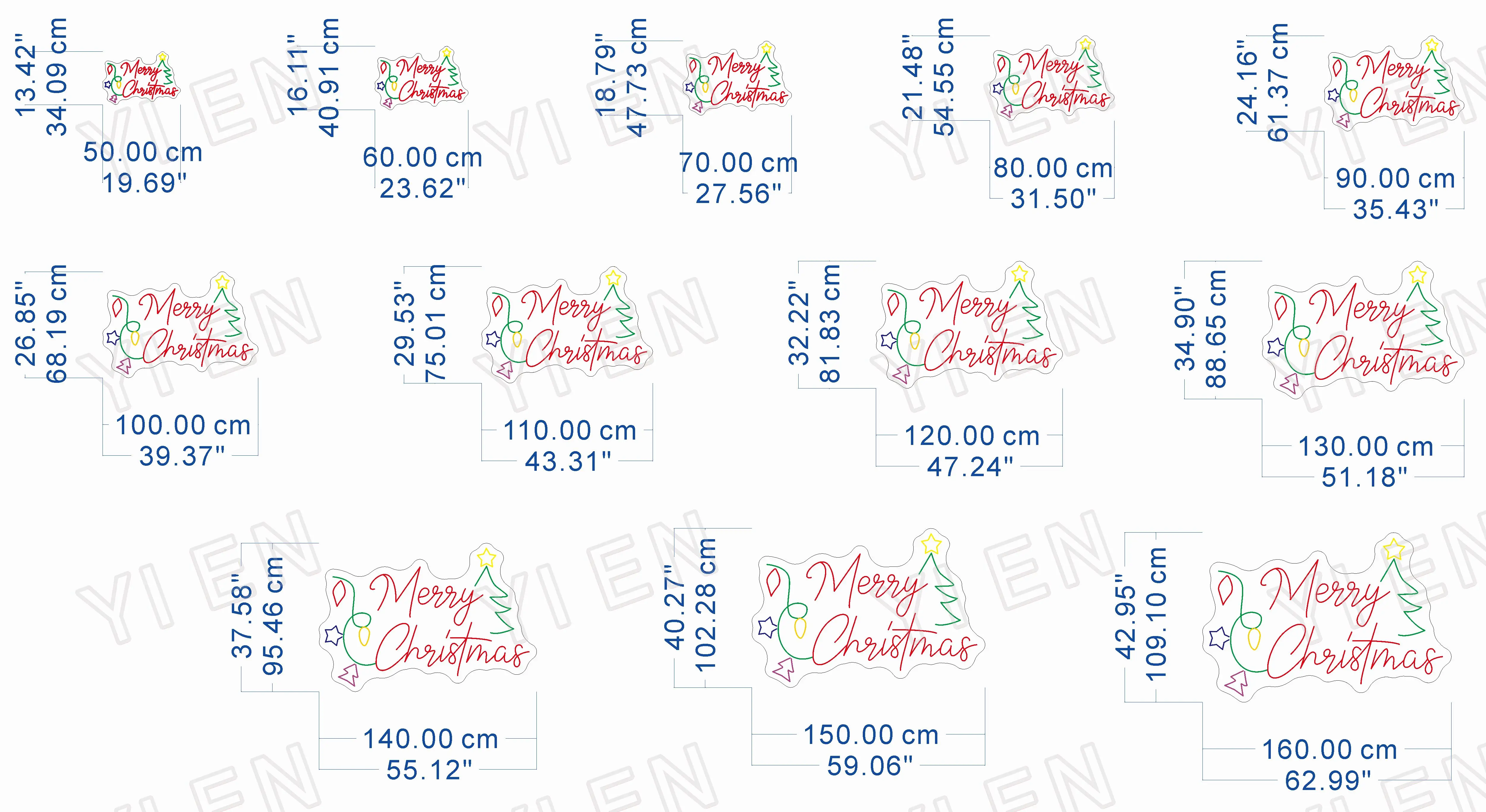 Merry Christmas Neon Light Sign 5 | Merry Christmas Neon Light Sign 4
