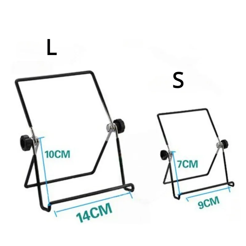 Desktop Metal Steel Multi-angle Non-slip Portable Foldable Adjustable Stand Holder Pad Tablet Stand Holder