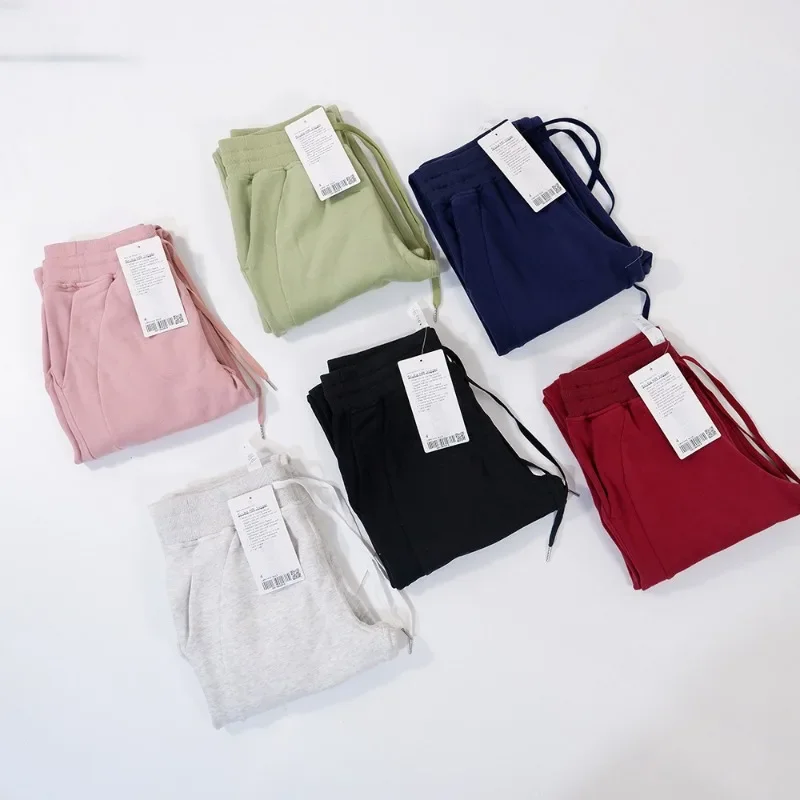 Scuba Warmth Jogger Drawstring Joggers Fleece Fabric Sweatpants Sport Pants Relaxed Jogger Full Length Pants for Winter