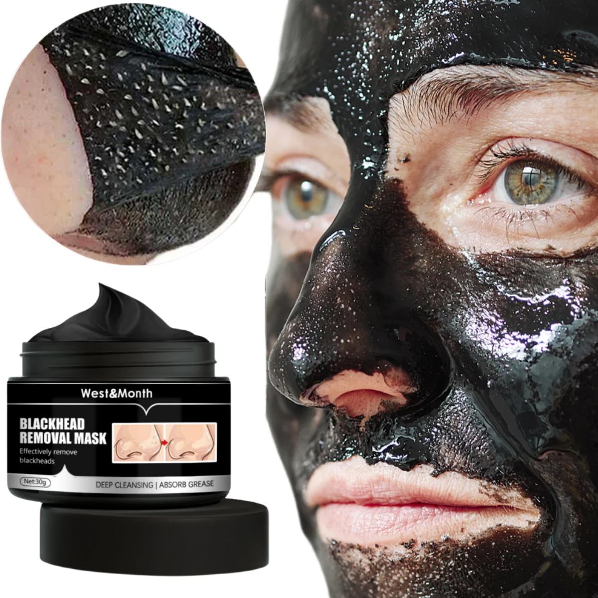 Маска для удаления черных точек унисекс