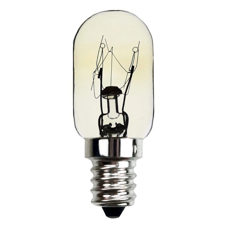 Microwave Oven Bulb 10W 110-130V E12S Base High Temperature Resistant Easy Installation No Aids Required