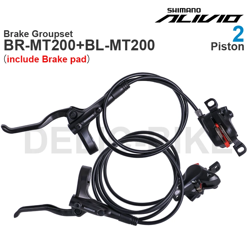 Shimano MT200 油圧式ブレーキセット Shimano-マウンテンバイク用油圧ディスクブレーキセット