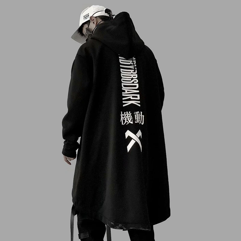 

ARENS Sweatshirts Men Harajuku Streetwear Long Hoodies Autumn Fashion Casual Hip Hop Male Jacket Oversize Cotton Hoodies