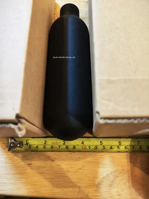 Round Bottomed Aluminum Bottle Thread M18*1.5 4500 PSI Tank Cylinder Diving Aquarium Plant CO2 Tank Dive Oxygen Tank 5