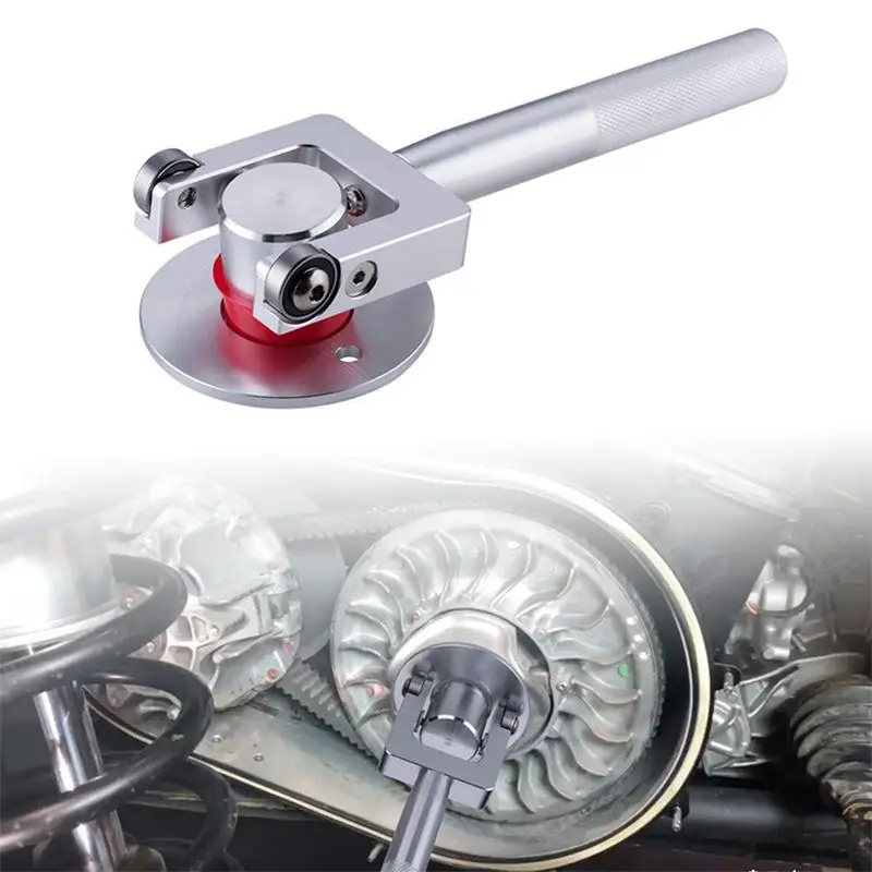 

Fan Clutch Nut Wrench Water Pump Holder Clutch Removal Kit Tool Heavy Duty Portable Belt Changing Tool Clutch Removal for auto