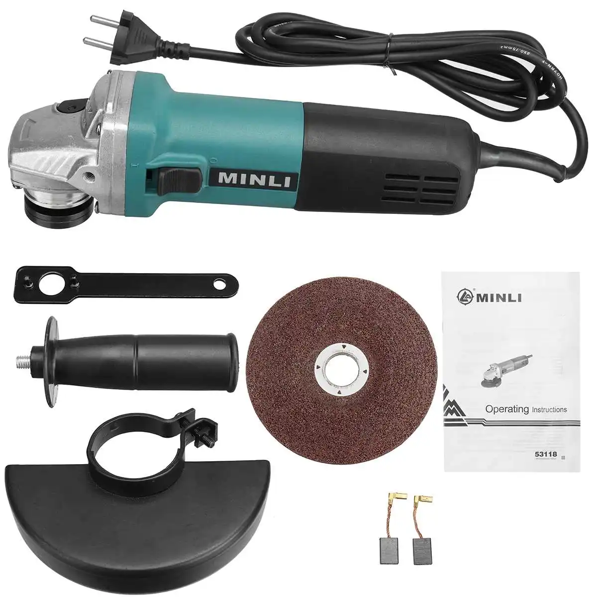 Angle Grinder PRO 100mm MPT Electric Quality 800 Watt Heavy Duty Metal  Cutter