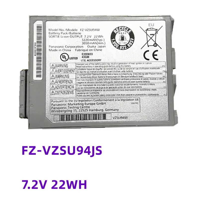 Fz-Vzsu94W Vzsu95W Vzsu94 Vzsu94Js Batteria Del Computer Portatile Per Panasonic Fz-M1 Fz-B2 Fz-M1C Fz M1 B2 M1C Toughpad 7.2V 22Wh