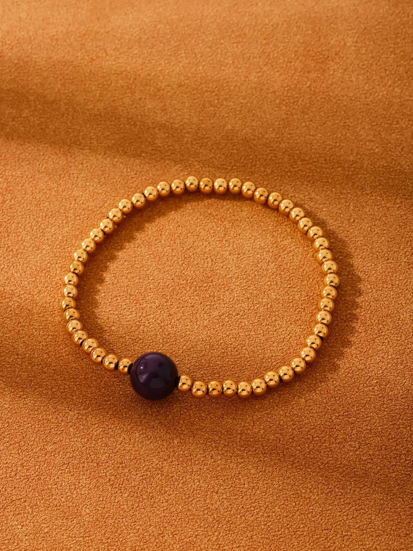 Weißes Muschel-Kreuz-Armband für Damen, 316 Edelstahl Perlenkette, 18K Vergoldet, Naturstein-Armband, Vintage-Schmuck – Detail 10
