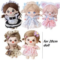 Mignon Dres Jk uniforme vêtements pour 20 cm coton peluche Lolita habiller vêtements jupe mode costume décontracté chaussettes fille jouet accessoires 2