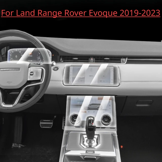 Für land range rover evoque 2019-2023car innen mittel konsole transparent  tpu schutz folie kratz fest reparatur zubehör - AliExpress