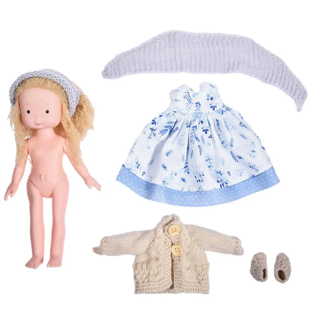 Soft Baby Dolls Handmade First Baby Doll Stuffed Baby Girl Dolls Plush Doll Toy First Baby Doll Plush Rag Doll For Kids