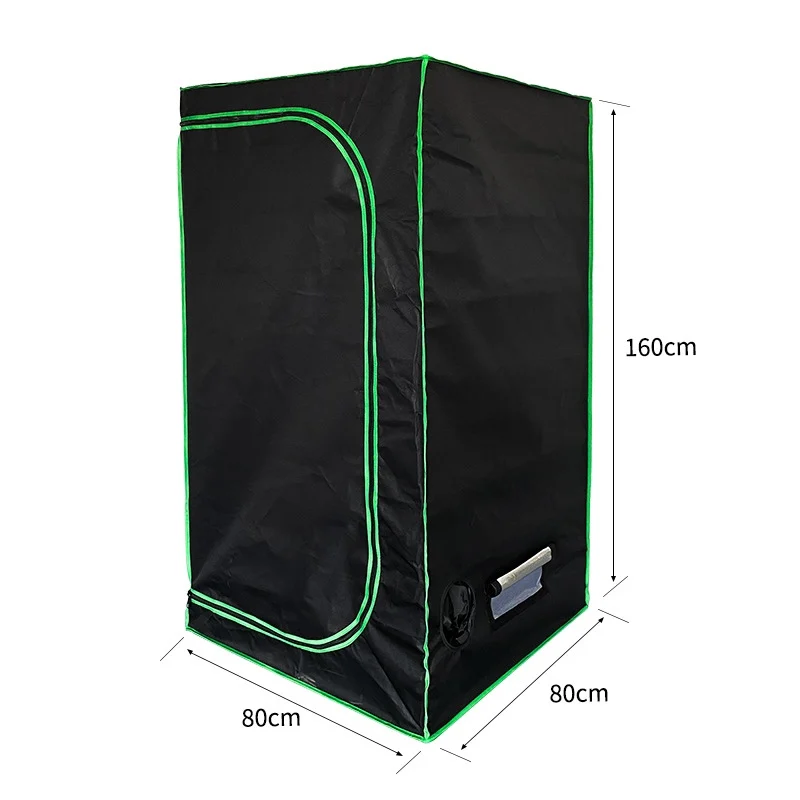 High Quality Grow Tents 80*80*160cm 600D Mylar Fabric Grow Tent Greenhouse Indoor For Garden Seed Flower Plant Growing
