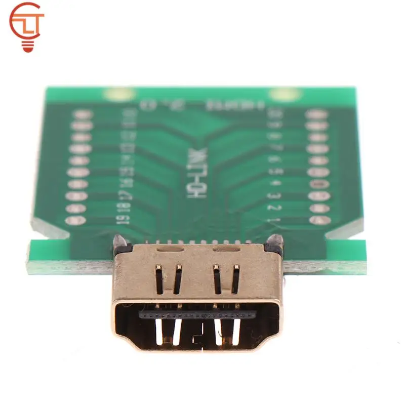Cable Connector 1pcs HDMI Welded Male Plug Female jack 19Pin 19+1 Gold-plated Repair Plug DIY Standard