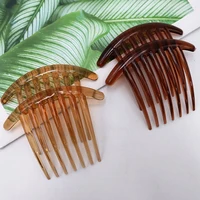 2/50PCS 7 Teeth PC Material Plastic Hair Combs Headdress Comb with Teeth Insert Comb Lady Hair Accessories - Image 4