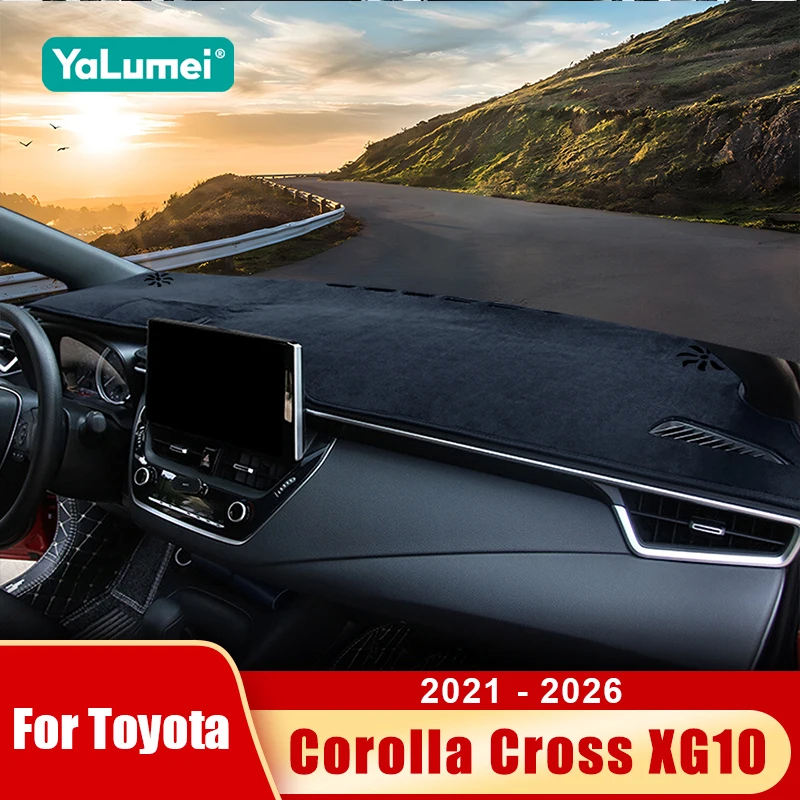 Hybrid Car Dashboard Mat Sun Shade Non-Slip Pad Cover Accessories