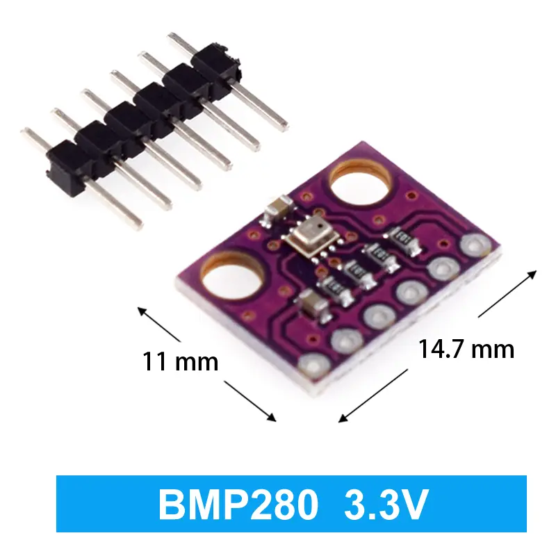 BMP280 3.3/5V I2C SP Digital Barometric Pressure Altitude Sensor High Precision Atmospheric Module for arduino Replace BMP180 image 2