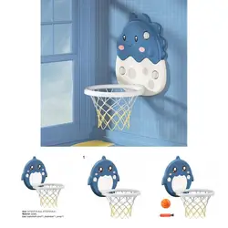 Durable Detachable 2 Style Adjustable Height Kid Basketball Kit Basketball Hoop Kit Basketball Hoop Set