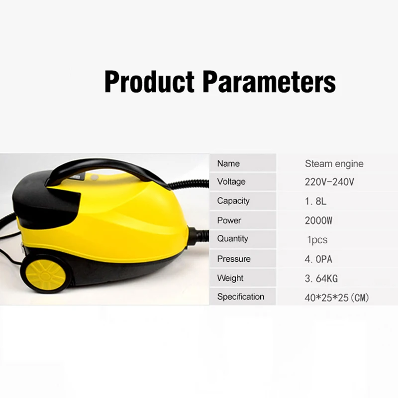 منظف بخار كهربائي BALASHOV متعدد الاستخدامات