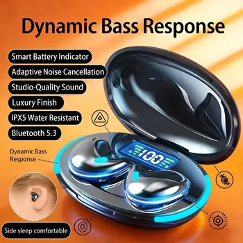 2026Nuovo stile X55 Auricolari wireless Cuffie Riduzione del rumore Gioco sportivo Sonno Bluetooth 5.0 Auricolari HIFI Stereo Musica Auricolare