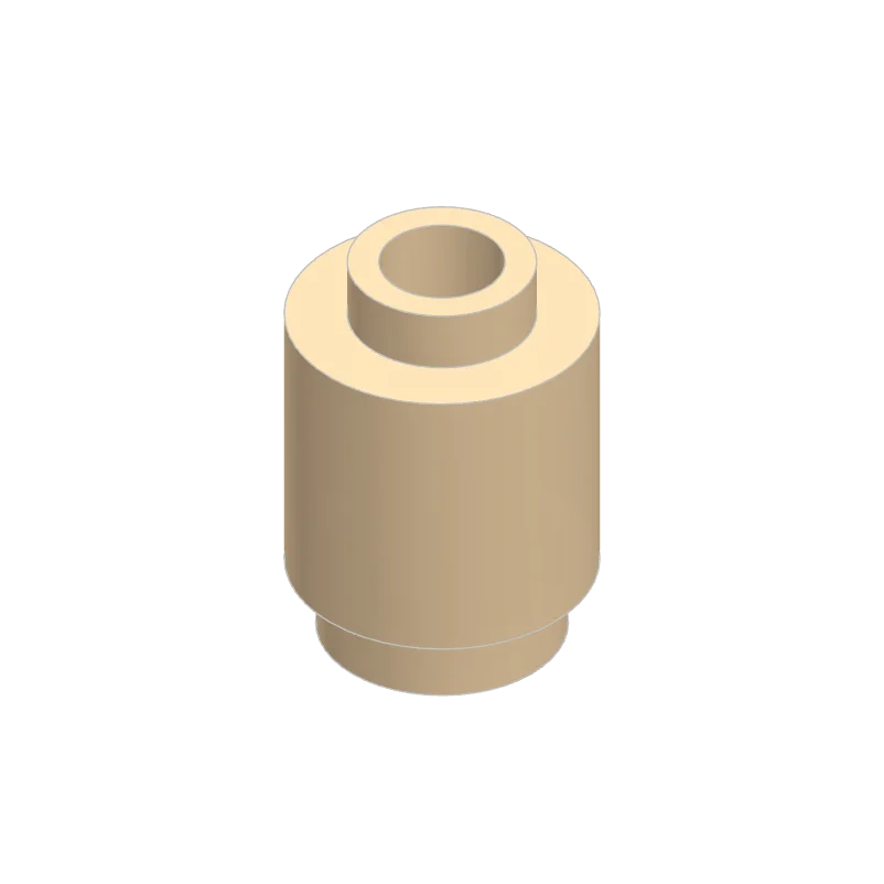 50 stücke 3062b 30068 35390 3062 Zubehör 1x1 Zylindrischen Ziegel DIY Gebäude Blöcke Pädagogisches Spielzeug Stadt Spielzeug – Detail 7