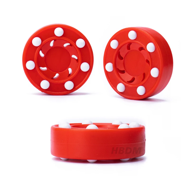 Ice Hockey Training Learning Street Land Hockey Sports Equipment Accessories Roller Red Yellow Blue Green Disc